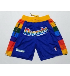 Denver Nuggets Basketball Shorts 006 Denver Nuggets Basketball Shorts 006
