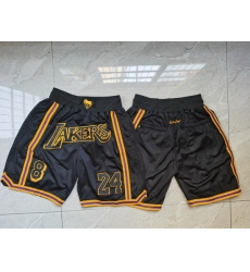 Los Angeles Lakers Basketball Shorts 016 Los Angeles Lakers Basketball Shorts 016