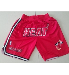 Miami Heat Basketball Shorts 016 Miami Heat Basketball Shorts 016