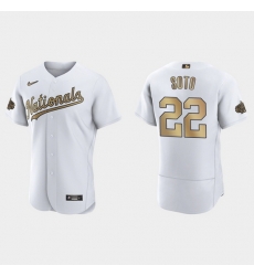 Men Juan Soto Washington Nationals 2022 Mlb All Star Game Authentic White Jersey Men Juan Soto Washington Nationals 2022 Mlb All Star Game Authentic White Jersey