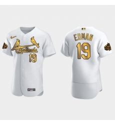 Men St.Louis Cardinals Tommy Edman 2022 Mlb All Star Game White Gold Men Jersey Men St.Louis Cardinals Tommy Edman 2022 Mlb All Star Game White Gold Men Jersey