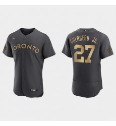 Men Vladimir Guerrero Jr. Toronto Blue Jays 2022 Mlb All Star Game Authentic Charcoal Jersey Men Vladimir Guerrero Jr. Toronto Blue Jays 2022 Mlb All Star Game Authentic Charcoal Jersey