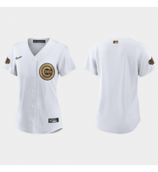 Women Chicago Cubs 2022 Mlb All Star Game Replica White Jersey Women Chicago Cubs 2022 Mlb All Star Game Replica White Jersey