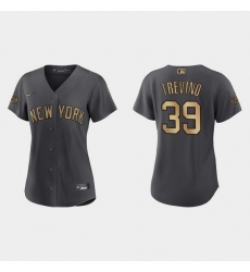 Women Jose Trevino New York Yankees 2022 Mlb All Star Game Replica Charcoal Jersey Women Jose Trevino New York Yankees 2022 Mlb All Star Game Replica Charcoal Jersey