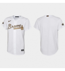 Youth Atlanta Braves 2022 Mlb All Star Game White Jersey Youth Atlanta Braves 2022 Mlb All Star Game White Jersey