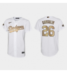 Youth Tony Gonsolin Los Angeles Dodgers 2022 Mlb All Star Game White Jersey Youth Tony Gonsolin Los Angeles Dodgers 2022 Mlb All Star Game White Jersey