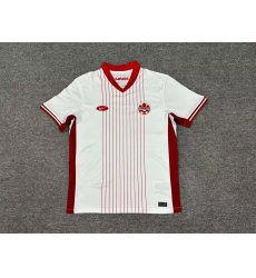 Canada White 2024 Soccer Jersey Canada White 2024 Soccer Jersey