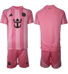 Men Inter Miami CF 2026 Soccer Jerseys Pink BLANK