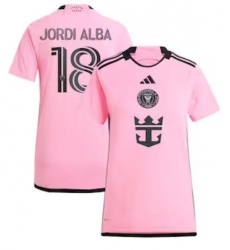 Women's Inter Miami CF Jordi Alba Ramos adidas Pink 2024 2getherness Replica Player Jersey Women's Inter Miami CF Jordi Alba Ramos adidas Pink 2024 2getherness Replica Player Jersey