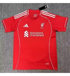 Men Women Youth Livepool Soccer Red Jersey