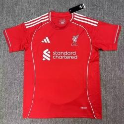 Men Women Youth Livepool Soccer Red Jersey