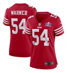 Women San Francisco 49ers 54 Fred Warner Red 2023 F U S E Vapor Untouchable Limited Stitched Football 2024 Super Bowl LVIII Jersey Women San Francisco 49ers 54 Fred Warner Red 2023 F U S E Vapor Untouchable Limited Stitched Football 2024 Super Bowl LVIII Jersey