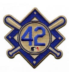 Jackie Robinson Day 42 MLB Jersey Sleeve Patch