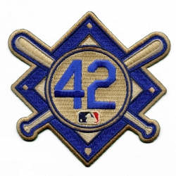 Jackie Robinson Day 42 MLB Jersey Sleeve Patch
