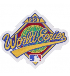 1997 MLB World Series Logo Jersey Patch Florida Marlins vs Cleveland Indians II