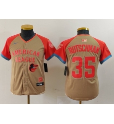 Youth American League 35 Adley Rutschman Cream 2024 All Star Limited Stitched Jersey 2 Youth American League 35 Adley Rutschman Cream 2024 All Star Limited Stitched Jersey 2