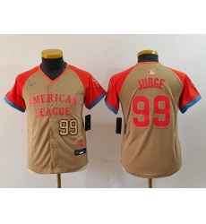 Youth American League 99 Aaron Judge Cream 2024 All Star Limited Stitched Jersey 3 Youth American League 99 Aaron Judge Cream 2024 All Star Limited Stitched Jersey 3