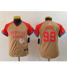 Youth American League 99 Aaron Judge Cream 2024 All Star Limited Stitched Jersey 5 Youth American League 99 Aaron Judge Cream 2024 All Star Limited Stitched Jersey 5