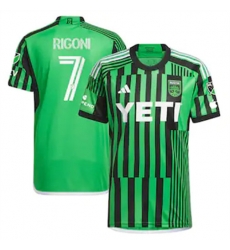 Men Austin FC Emiliano Rigoni 2023 24 Home Replica Green Men Austin FC Emiliano Rigoni 2023 24 Home Replica Green