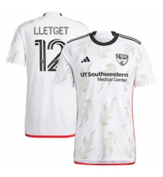 Men FC Dallas Sebastian Lletget 2023 24 Away Replica White Men FC Dallas Sebastian Lletget 2023 24 Away Replica White