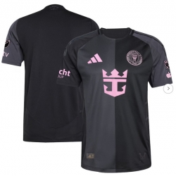 Men's Inter Miami CF adidas Black 2025 The Fortitude Kit Authentic Jersey