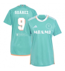 Women Inter Miami CF Luis Suarez 2024 25 Third Replica Aqua Women Inter Miami CF Luis Suarez 2024 25 Third Replica Aqua