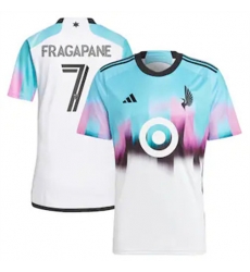 Men Minnesota United FC Franco Fragapane 2023 24 Away Replica White Men Minnesota United FC Franco Fragapane 2023 24 Away Replica White