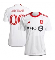 Men Toronto FC Custom 2024 25 Away Replica White Men Toronto FC Custom 2024 25 Away Replica White