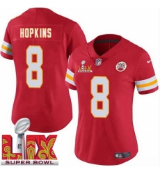 Youth Kansas City Chiefs DeAndre Hopkins #8 Red 2024 2025 Super Bowl LIX F U S E Stitched Jersey Youth Kansas City Chiefs DeAndre Hopkins #8 Red 2024 2025 Super Bowl LIX F U S E Stitched Jersey