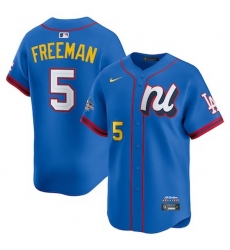 mens nike freddie freeman blue national league 2025 all star edition limited player jersey