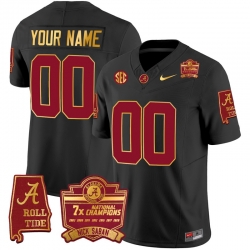 Men Women Youth Alabama Crimson Tide Rose Bowl Patch Gold Trim Vapor Limited Custom Jersey All Stitched Crimson Aternate