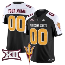 Men Women Youth Arizona State Sun Devils 2024 Vapor Limited Custom Jersey V2 All Stitched Black Aternate