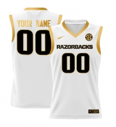 Men Women Youth Arkansas Razorbacks College Vapor Premier Limited Custom Jersey All Stitched White Gold Men Women Youth Arkansas Razorbacks College Vapor Premier Limited Custom Jersey All Stitched White Gold