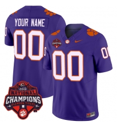 Men Women Youth Clemson Tigers Vapor Limited Custom Jersey All Stitched Purple Men Women Youth Clemson Tigers Vapor Limited Custom Jersey All Stitched Purple