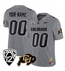 Men Women Youth Colorado Buffaloes Rocky Style Vapor Limited Custom Jersey All stitched Gray Men Women Youth Colorado Buffaloes Rocky Style Vapor Limited Custom Jersey All stitched Gray