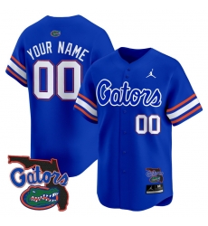 Men Women Youth Florida Gators 2024 Florida Patch Vapor Baseball Custom Jersey All Stitched Royal