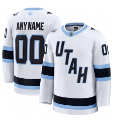 Men Women Youth Utah Mammoth Fanatics White Away Premium Custom Jersey