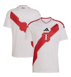 Men adidas White Peru National Team FIFA x World Cup 2026 Home Replica Jersey