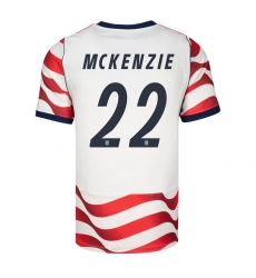 USA 2026 FIFA World Cup Soccer White Jersey Set ( Have Shorts ) Mark McKenzie #22