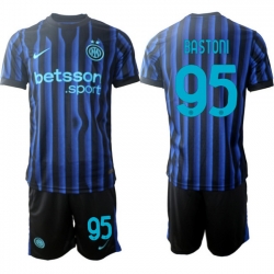 Men Internazionale 2026 Soccer Jerseys BlueBlack #95 BASTONI