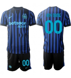 Men Internazionale 2026 Soccer Jerseys BlueBlack CUSTOM