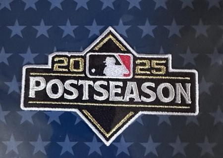Youth Cincinnati Reds MLB 2025 Postseason Patch Biaog