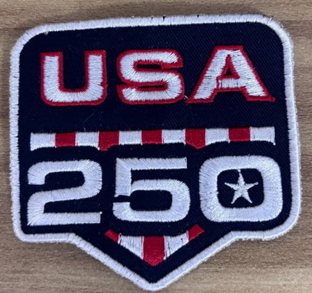 Men New Orleans Saints USA 250 Anniversary Patch Biaog
